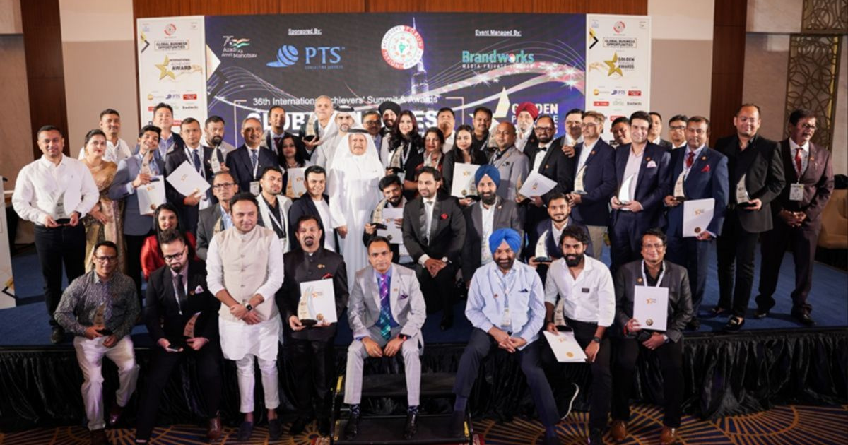 Indian Achievers’ Forum celebrates the exemplary work of achievers in its 36th International Summit, Dubai